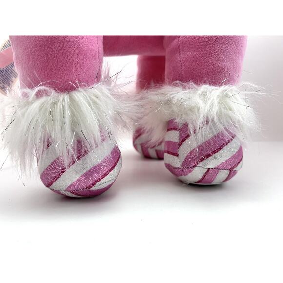 Build-A-Bear BABW 16” Candy Cane Swirl Unicorn Plush Stuffed Animal Toy W/ Dress - Picture 13 of 16